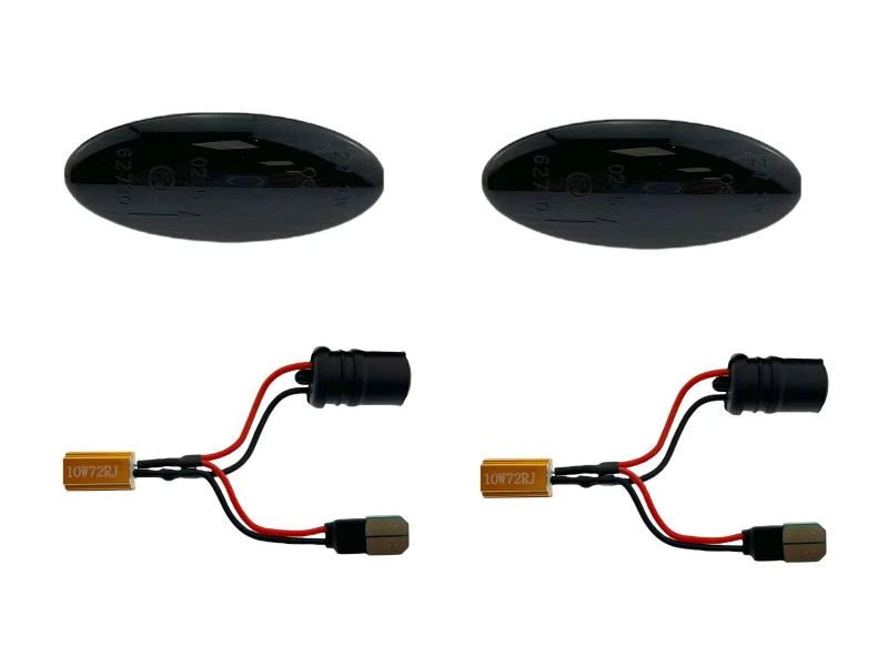 LED Seitenblinker Blinker Smoke Schwarz Module für Opel Vectra B 1995-2002