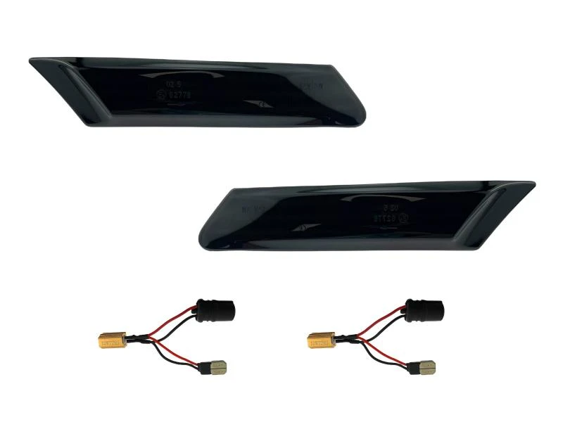 LED Seitenblinker Blinker Smoke Schwarz Module für Porsche Boxster Typ 987 2005-2012