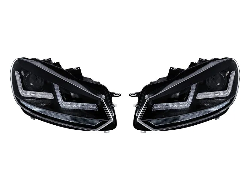 LEDriving® XENARC® Golf 6 VI RIGHT HAND DRIVE BLACK EDITION Xenon Headlight