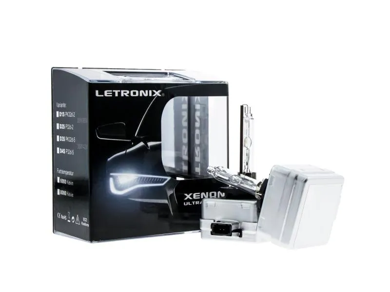 LETRONIX Xenon Brenner Lampen D1S PK32d-2 35W 85V 6000K DuoBox = 2 Stück