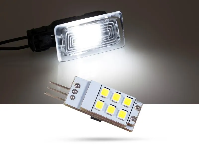 Modulplatine 6x SMD 2835 LED Platine Modul Ausstiegsbeleuchtung für Volvo