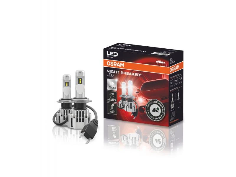 LED H7 Zugelassen RENAULT Scenic OSRAM NIGHT BREAKER