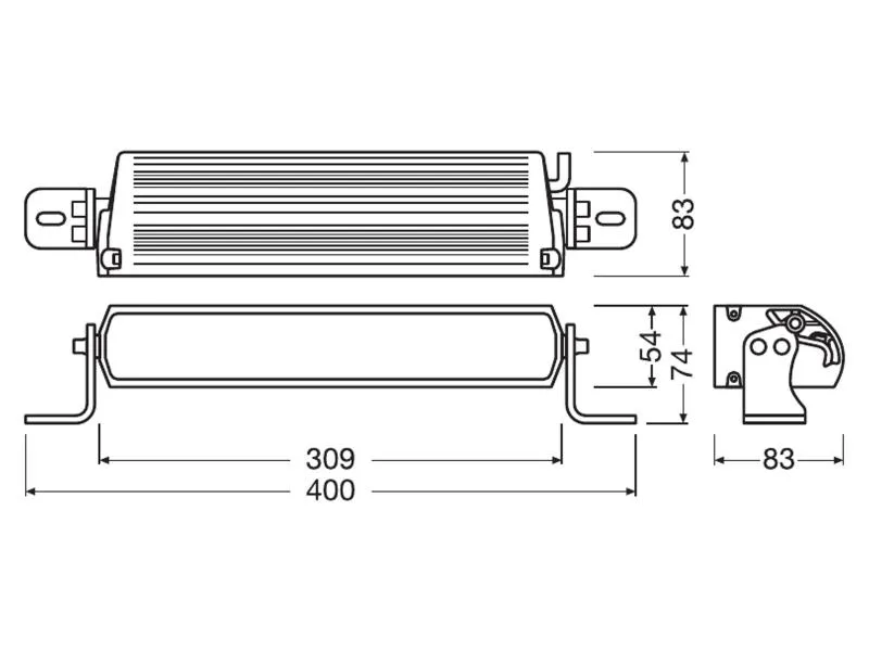 OSRAM LEDriving® LED Lightbar Zusatzscheinwerfer FX250-CB GEN 2 - LEDDL130-CB