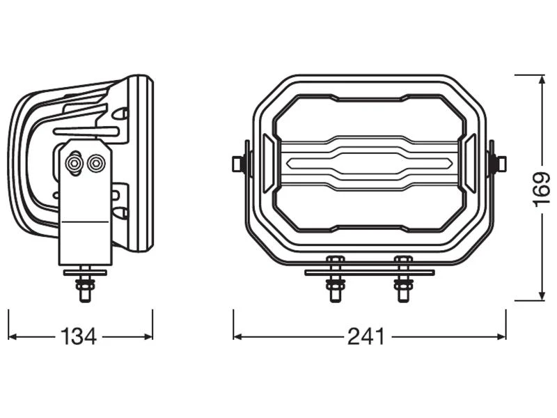 OSRAM LEDriving® Lightbar Arbeits und Zusatzscheinwerfer MX240-CB - LEDDL113-CB