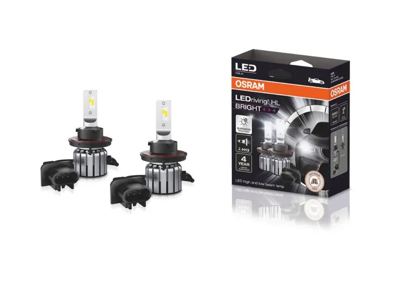 OSRAM LEDriving HL BRIGHT LED H13 9008 12V 15/10W P26.4t 6000K - 9008DWBRT-2HFB