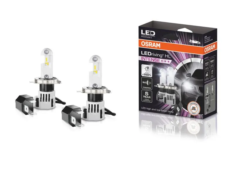 OSRAM LEDriving HL Intense LED Abblendlicht H4 / H19 27W/23W P43t/PU43t-3 6000K