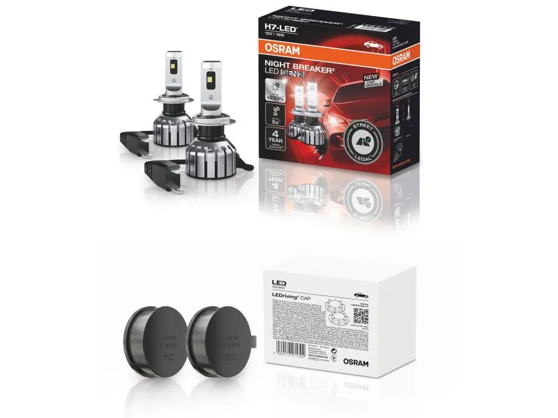 OSRAM Night Breaker H7 LED GEN2 Abblendlicht SET für Audi A1 Typ GB ab 2018