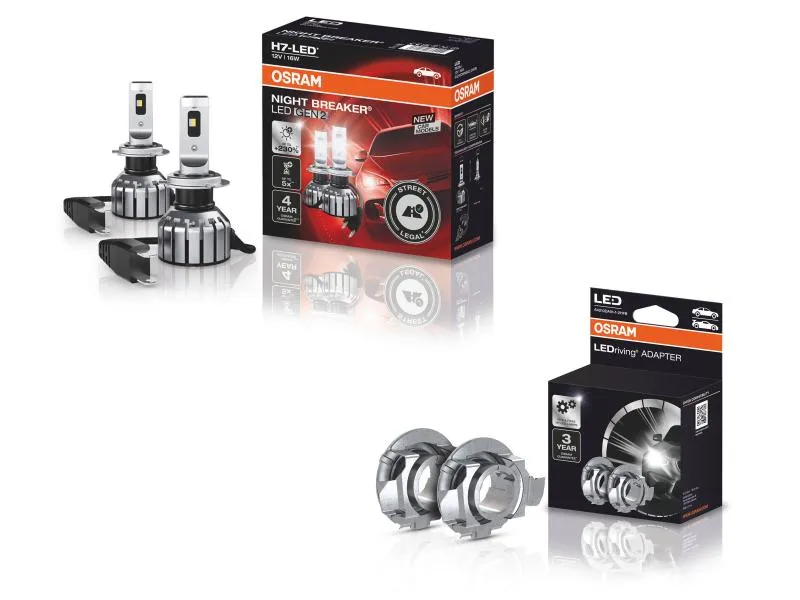 OSRAM Night Breaker H7 LED GEN2 Abblendlicht SET für MAN Typ TGE ab 2017