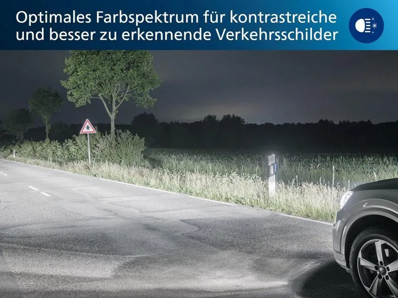 Philips H7 LED Pro6000 Boost Abblendlicht Set für VW Golf 6 Vl Cabrio Typ 1K 2011-2016 (A)