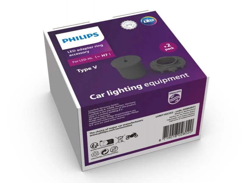 Philips Montagehalterung Adapter Ring Typ V für Ultinon Pro6000 H7 LED - 11022X2