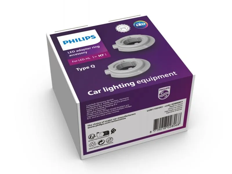 Philips Montagehalterung Adapter Ring Typ X für Ultinon Pro6000 H7 LED - 11020X2