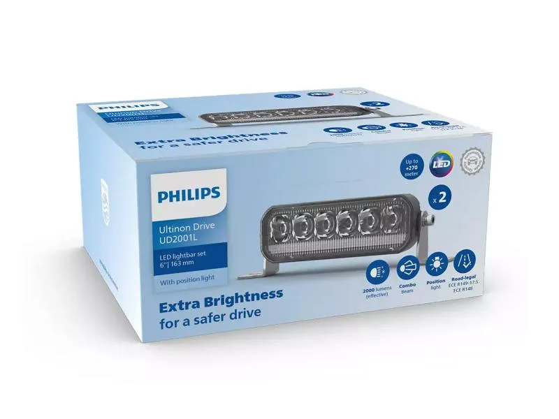 Philips Ultinon Drive 2001L UD2001L 163mm LED Zusatzscheinwerfer Lightbar - UD2001LX1