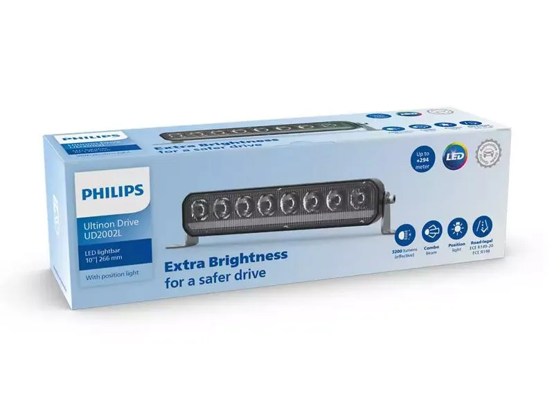 Philips Ultinon Drive 2002L UD2002L 266mm LED Zusatzscheinwerfer Lightbar - UD2002LX1