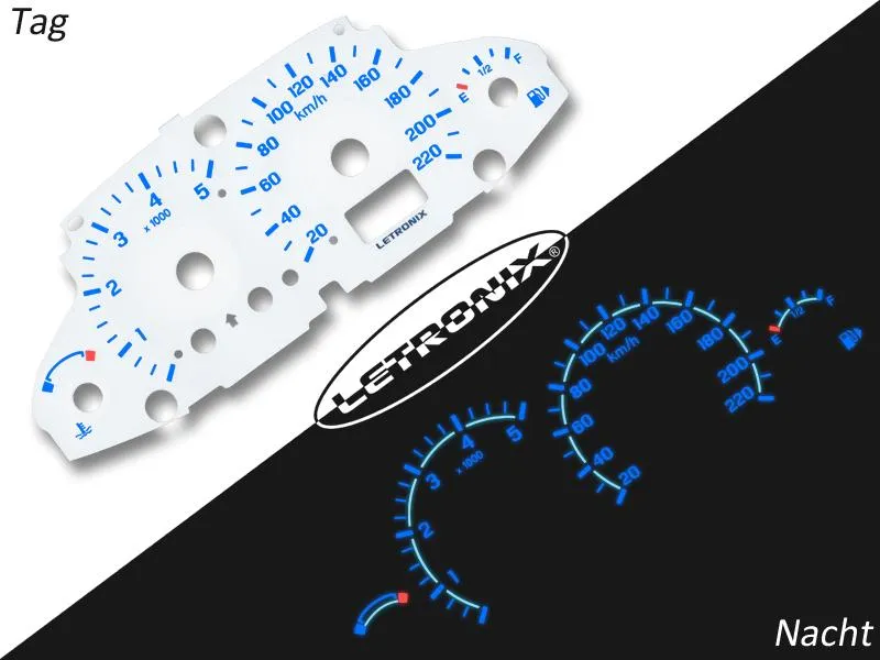 Plasma Tacho Tachoscheiben für Ford Focus Diesel 20-220Km/h 5000U/Min