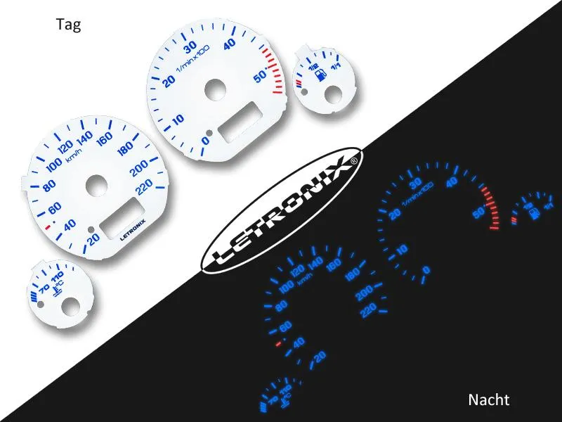 Plasma Tacho Tachoscheiben für VW Golf 3 Vento 20-220Km/h 5000U/Min