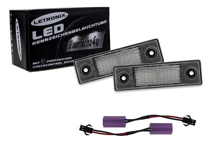 SMD LED Kennzeichenbeleuchtung Module für Chevrolet Aveo Stufenheck 2004-2011