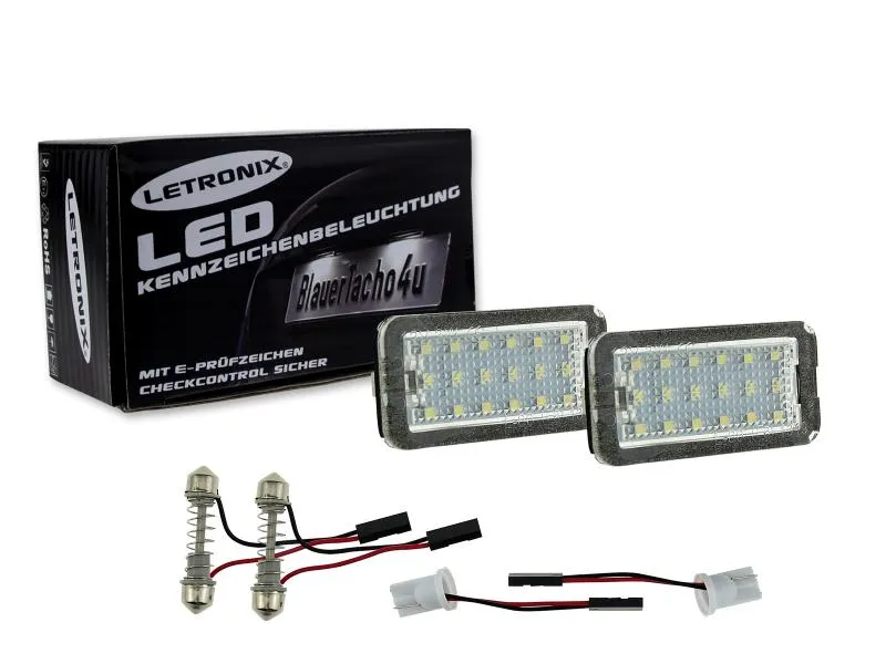 SMD LED Kennzeichenbeleuchtung Module für Fiat 500 2007-2016