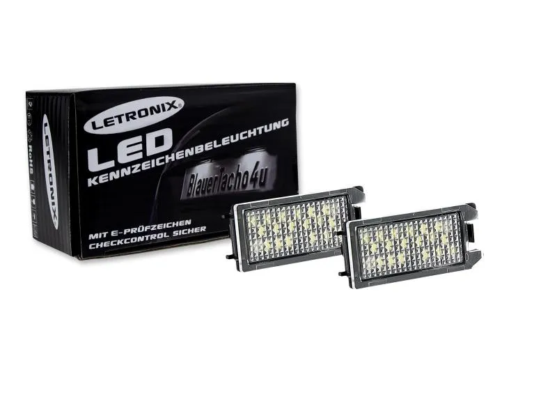 SMD LED Kennzeichenbeleuchtung Module für Fiat 500 2013-2018