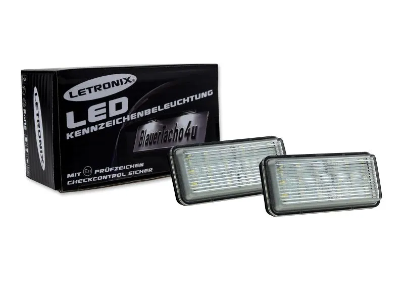 SMD LED Kennzeichenbeleuchtung für Toyota Land Cruiser J120 Prado E-Prüfzeichen